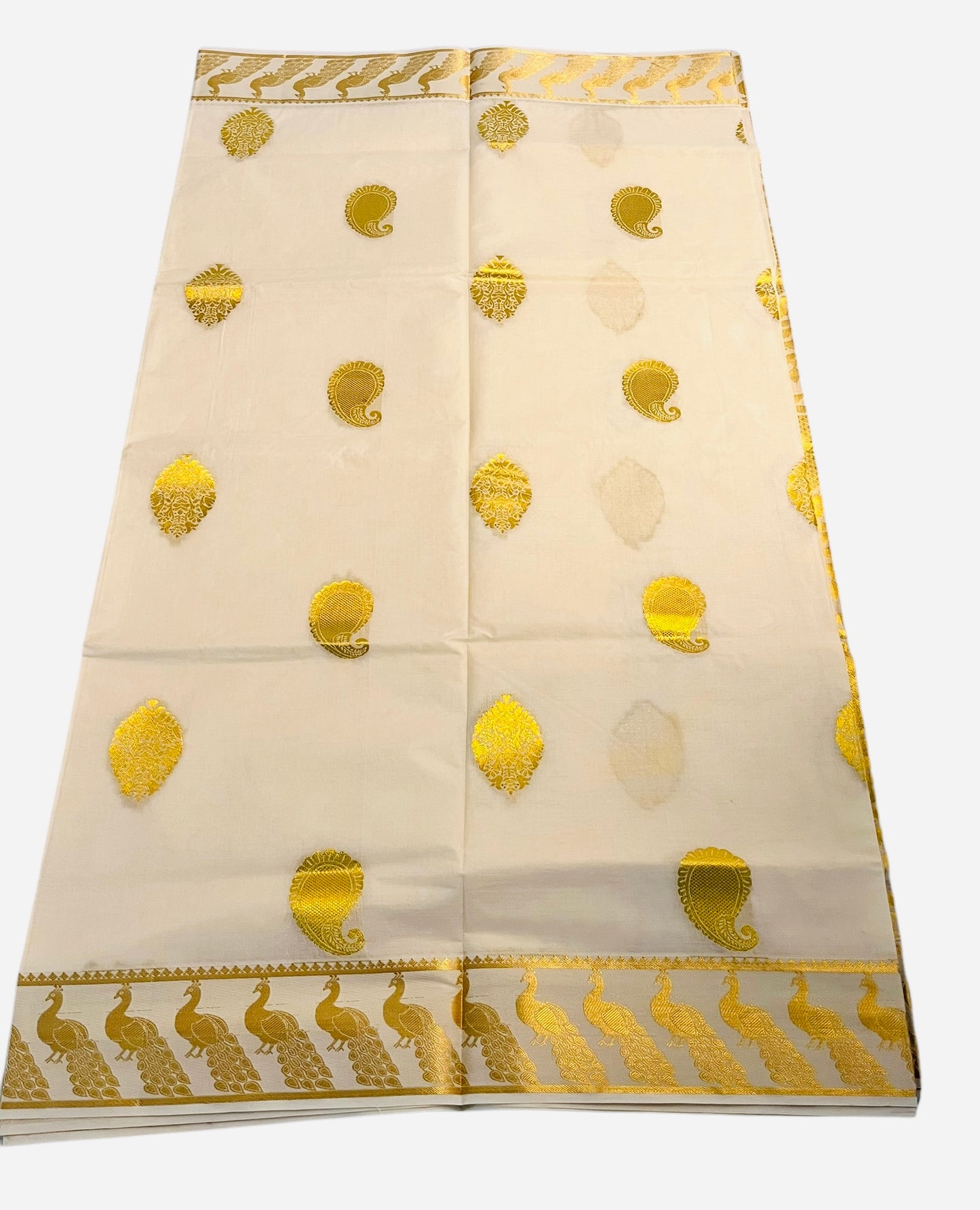 Kerala Traditional premium set saree with  jacquard weave Saree | Onam Vishu set Saree  | Petelz | petals |Indian traditional Saree